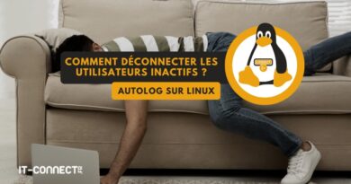 tuto linux déconnecter utilisateurs inactifs avec autolog