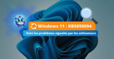 Windows 11 KB5050094 - Les problèmes signalés par les utilisateurs