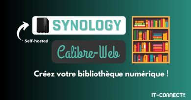 tuto synology calibre web self-hosted