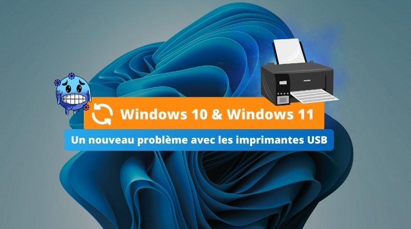 Windows 10 et Windows 11 - Un nouveau problème avec les imprimantes USB - Mars 2025